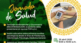 Atención comunidad universitaria Jornada de Salud